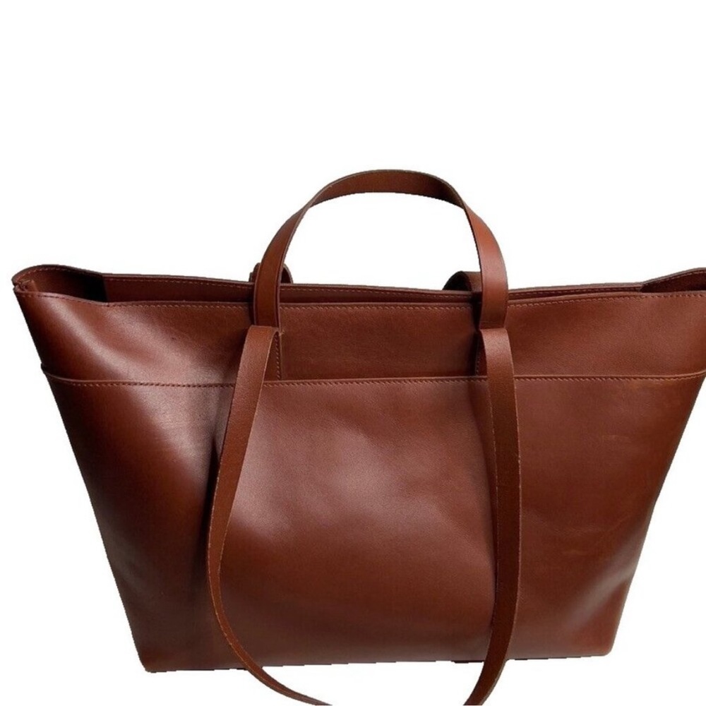 Madewell zip-top tote